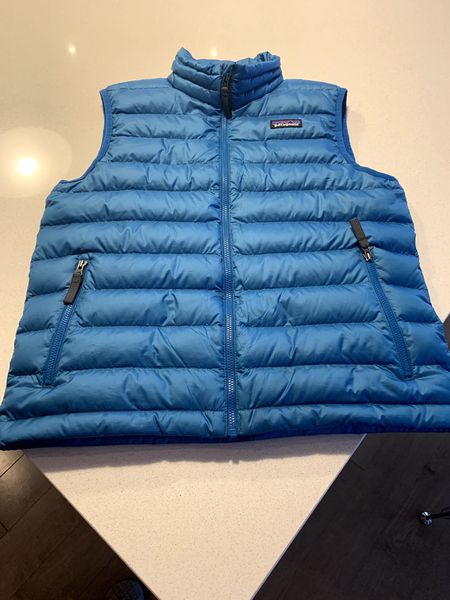 patagonia boys down vest